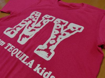 画像1: 【キッズ ダンス 衣装】【在庫一掃☆1000円均一★SALE★】TEQUILA KIDS ★カラバリ★豹柄NYプリント超BIGダンス半袖Tシャツ